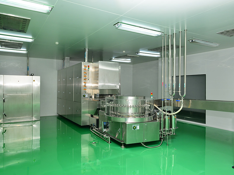 非最终灭菌巨细容量注射剂车间：洗瓶机 